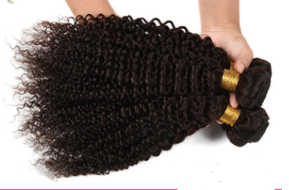 Peluca de Cabello Humano Rizado Ondulado Estilo Cortina