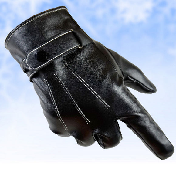 Guantes de Cuero Sintético Premium