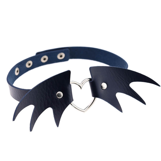 Collar Gótico Punk de Cuero PU - Estilo Devil Clavícula - Image 34