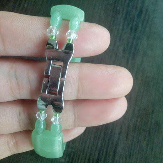 Reloj de Dama con Cuentas de Jade Natural Tanglin - Image 6