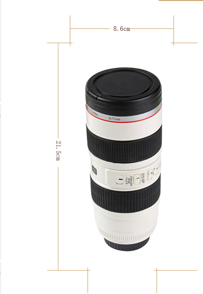 Taza Térmica Diseño Lente de Cámara - Vaso Aislante Acero Inoxidable - Image 5