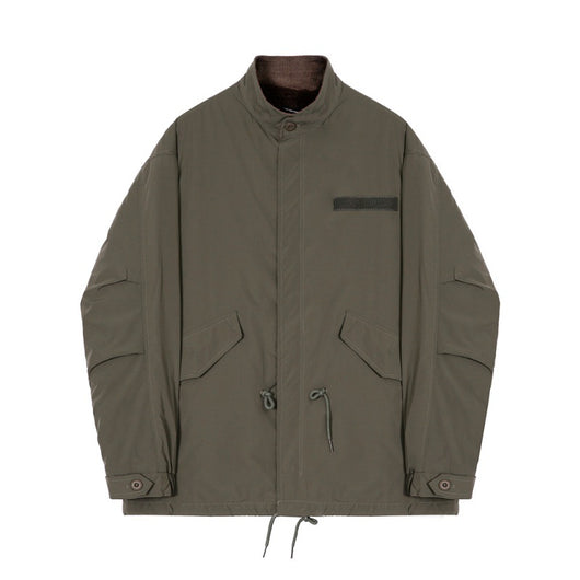 Chaqueta Overol con Cuello Mao para Hombre - Image 5