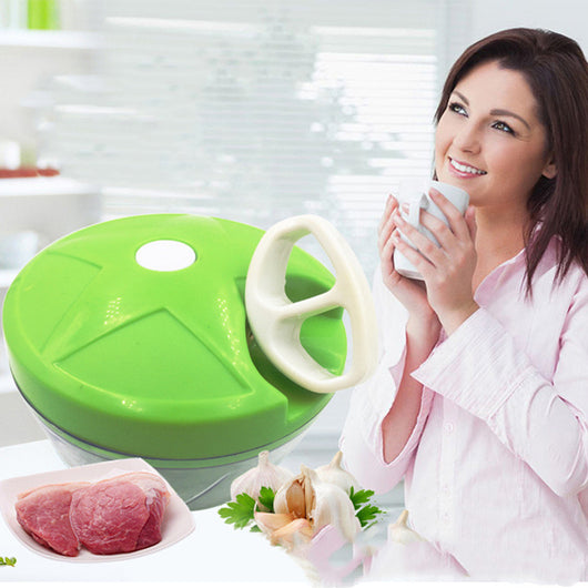Rallador Multifuncional de Verduras y Frutas con Picador de Carne Manual - Image 4