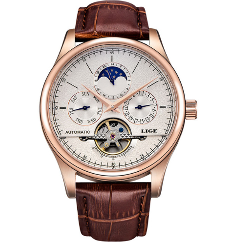 Reloj Mecánico para Hombre Elegancia Empresarial - Image 4