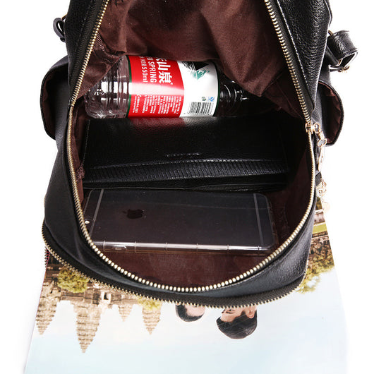 Mochila Versátil New England College - Estilo Coreano Dual Purpose - Image 5