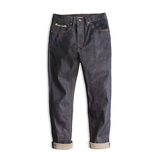 Jeans Vintage Raw Workwear Chieryuan - Denim Resistente y Auténtico - Image 4