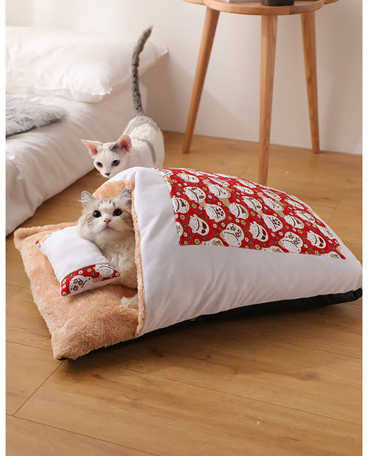Arenero Cerrado para Gatos con Bandeja Removible y Lavable