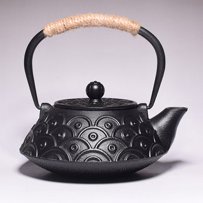 Tetera de Hierro Fundido Peonía - Juego de Té Tradicional - Image 28