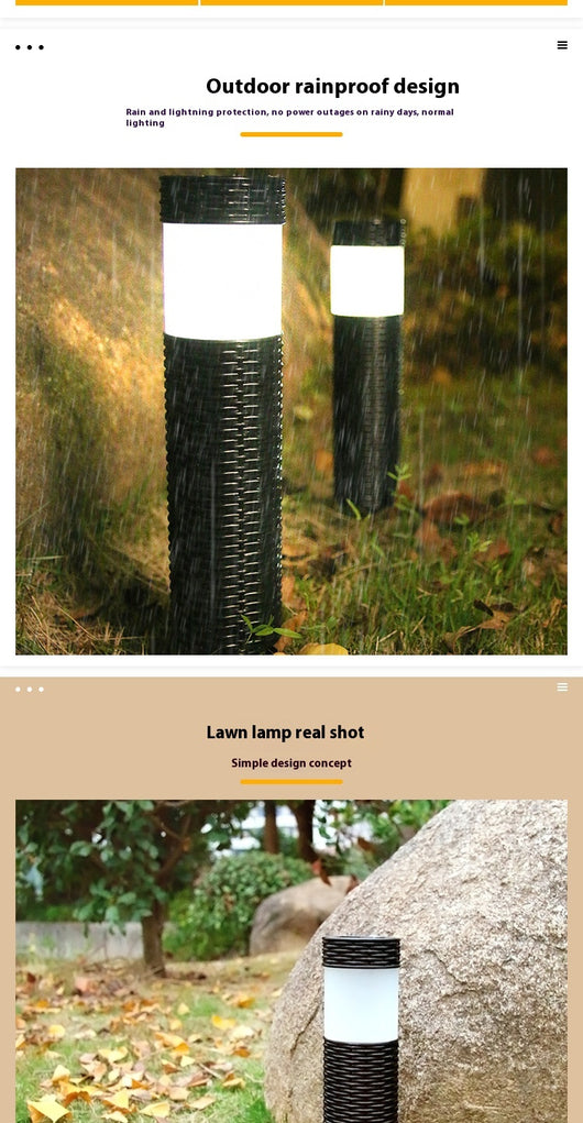 Luminaria Exterior Impermeable para Jardín y Terraza - Image 10