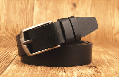Cinturón para Hombre de Cuero Sintético con Hebilla de Aguja - Image 8