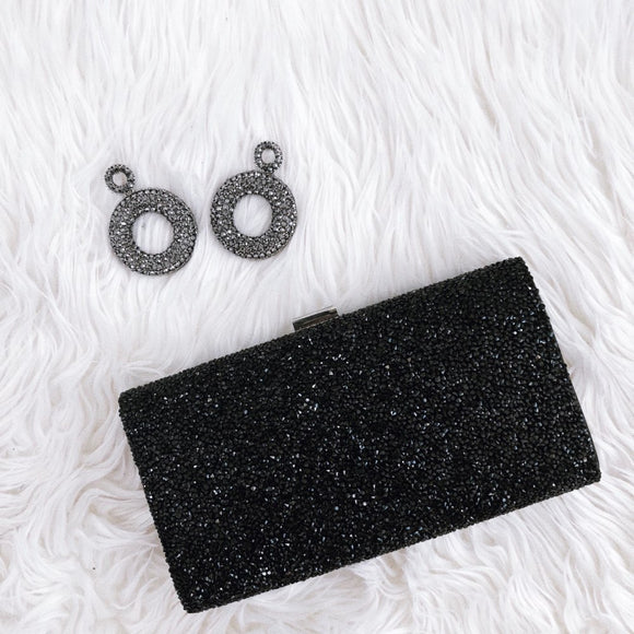 Clutch Adornado con Diamantes