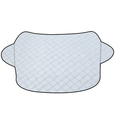 Protector Solar para Parabrisas con Revestimiento Plateado - Bloqueador de Nieve y Calor - Image 3