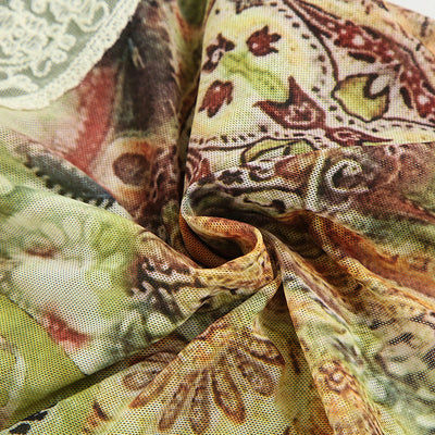 Chaleco Estampado Vintage con Tirantes - Image 18