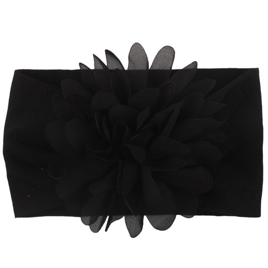 Diadema Floral de Gasa para Bebé - Accesorio Princesa Elegante - Image 25