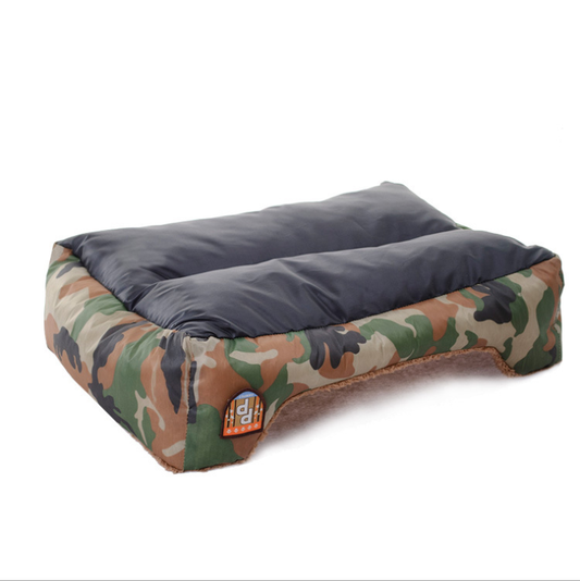 Caseta Táctica de Camuflaje Militar para Mascotas