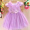 Purple flower 66cm - 73cm