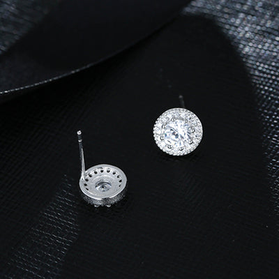 Aretes de Diamantes Clásicos - Image 3