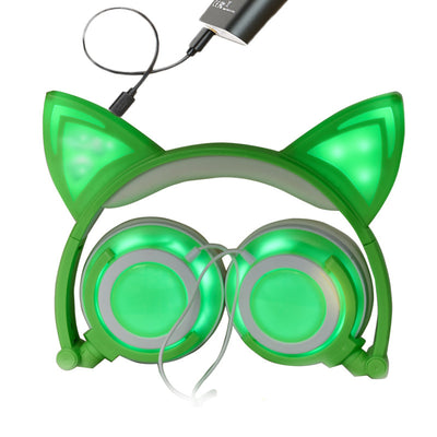 Audífonos Inalámbricos con Orejas de Gato Luminosas y Diseño Plegable - Image 20
