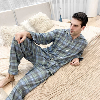 Pijama de Franela Cálido para Hombre - Image 2