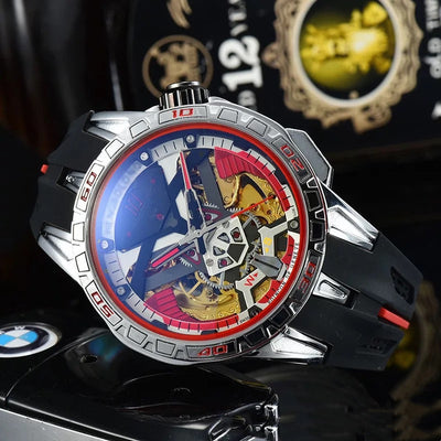 Reloj de Silicona Hueca con Esfera Grande y Redonda - Image 15