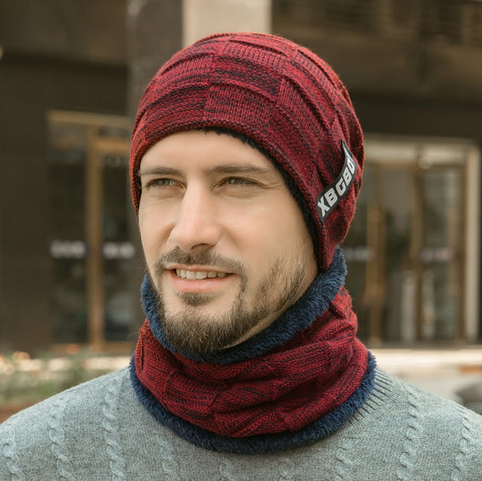 Juego de Cuello y Gorro de Punto en Terciopelo - Image 14