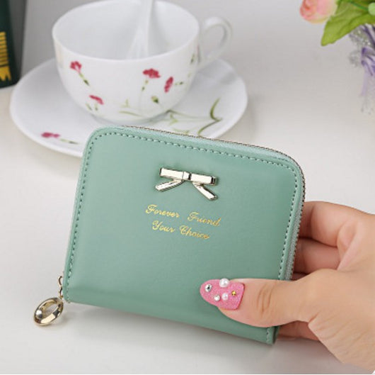 Monedero Compacto con Lazo para Mujer - Cartera Pequeña con Cierre - Image 18