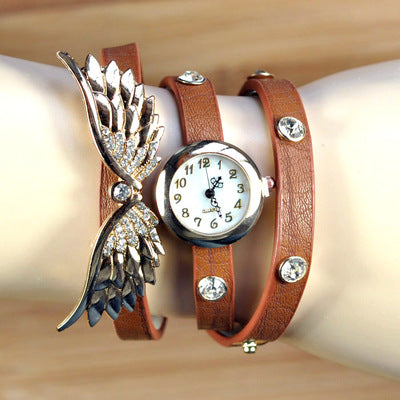 Reloj Pulsera Estilo Harajuku con Alas Retro Inspiración Coreana - Image 13