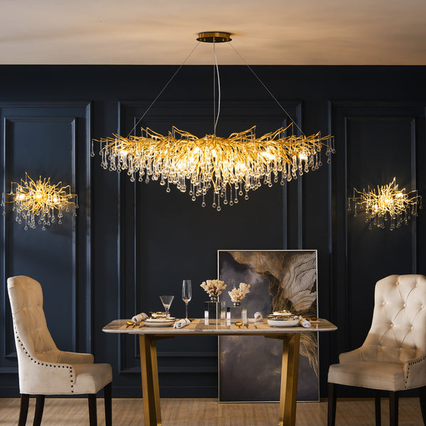 Luminarias Art Decó para Sala y Dormitorio - Diseño Elegante Contemporáneo