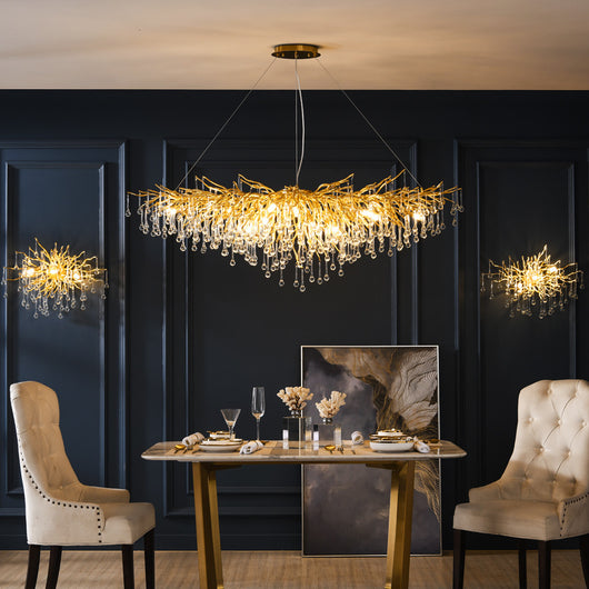 Luminarias Art Decó para Sala y Dormitorio - Diseño Elegante Contemporáneo
