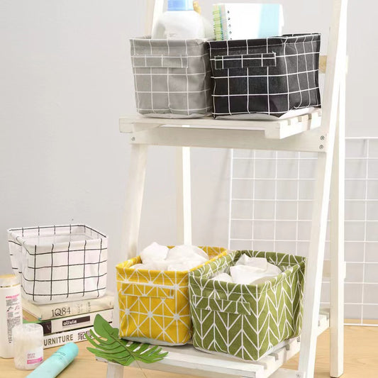 Canasta Organizadora Plegable de Escritorio con Estilo Personalizado - Image 2