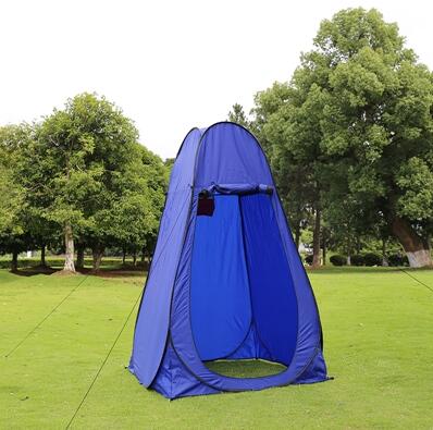 Carpa Camping Portátil 2 en 1 con Ducha y Inodoro - Protección UV para Playa y Viajes - Image 5