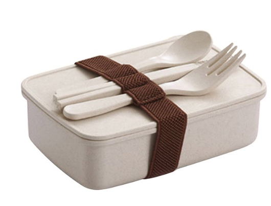 Lonchera Bento de Fibra de Bambú Apta para Microondas - Image 10