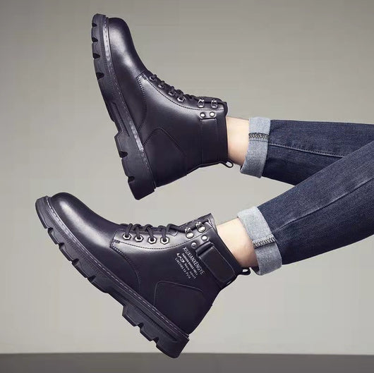 Botas Altas Estilo Coreano para Hombre - Image 2