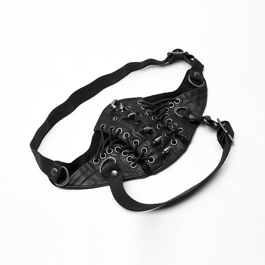 Máscara Punk de Cuero con Pinchos Rock Field CS Unisex - Image 3