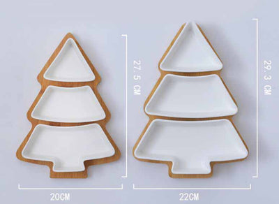 Plato de Frutas Navideño de Cerámica con Colores Mixtos - Image 8