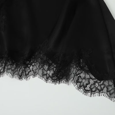Blusa Elegante de Tirantes con Encaje Decorativo para Verano - Image 11
