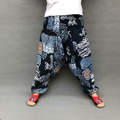 Pantalones Holgados Talla Grande Unisex con Entrepierna Amplia