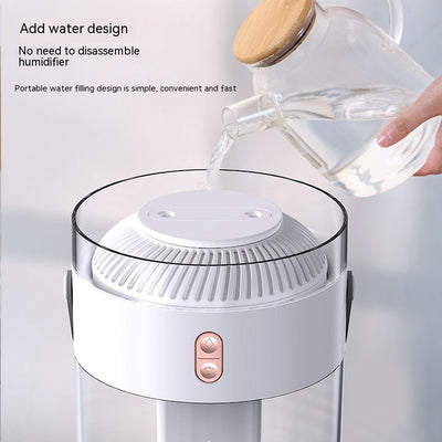 Humidificador Ultrasónico 26L con Luz Ambiental - Uso Comercial y Portátil - Image 6