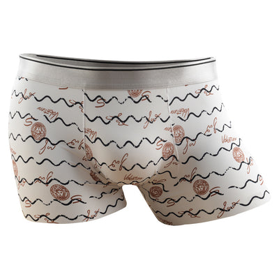 Boxers Hombre Estampado Floral Seda de Hielo Cintura Media Transpirables - Image 67