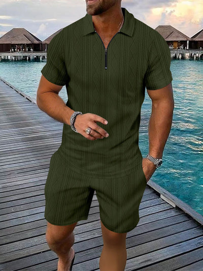 Conjunto Deportivo Casual para Hombre - Polo y Shorts - Image 9