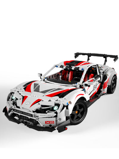 Auto de Carreras Armable con Bloques de Construcción - Image 3