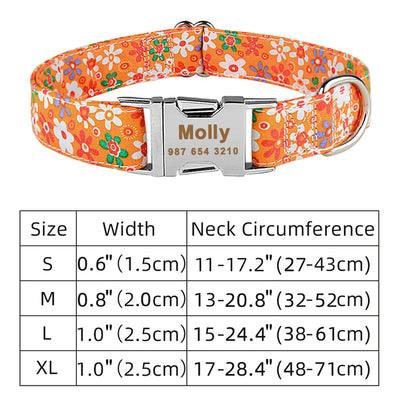 Collar Ajustable para Perro con Placa de Identificación Grabada Personalizada - Image 7