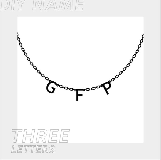 Collar Personalizado con Nombre en Letras del Alfabeto DIY - Image 7