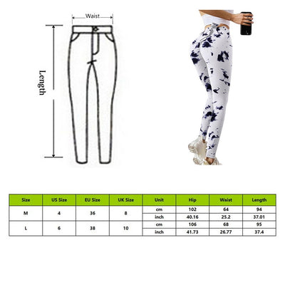 Leggings Deportivos Elásticos Estampados con Detalle de Moño - Image 12