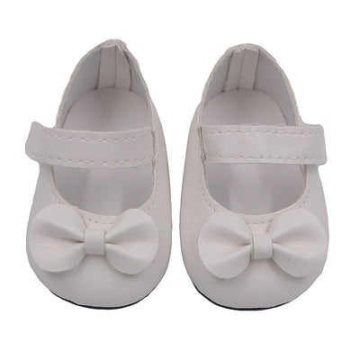 Zapatos de Muñeca American Girl 18 Pulgadas - Diseño Moño Color Sólido - Image 15