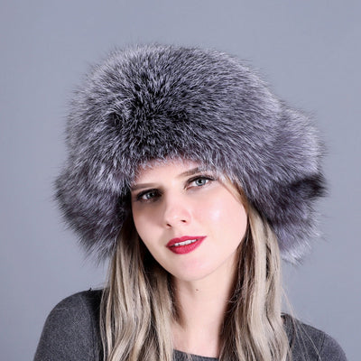 Gorro de Piel de Zorro para Mujer - Image 24