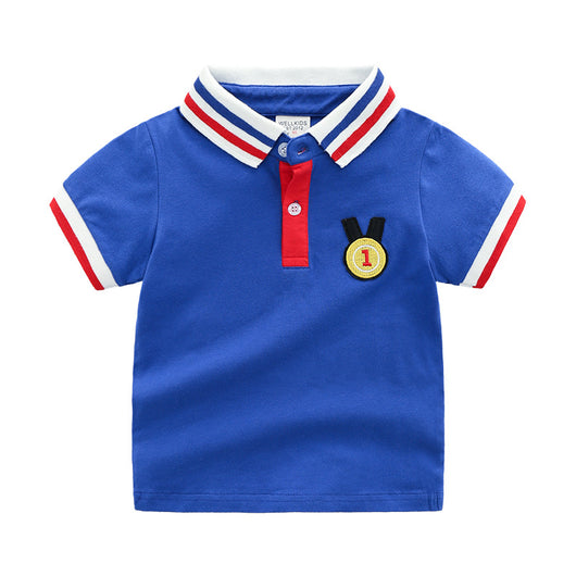 Polo Infantil de Manga Corta con Solapa Clásica - Image 9