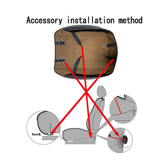 Funda de Asiento de Auto PU Premium para SUV 4 Puertas - Image 12