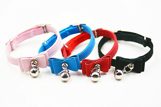 Collar de Mascota con Moño y Campana - Adorable Collar para Perros Pequeños - Image 2
