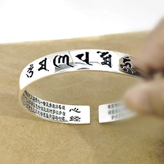 Pulsera Sutra del Corazón de Seis Caracteres - Image 16